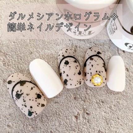 BRG ジェルネイル/DAISO/ジェルネイルを使ったクチコミ(1枚目)