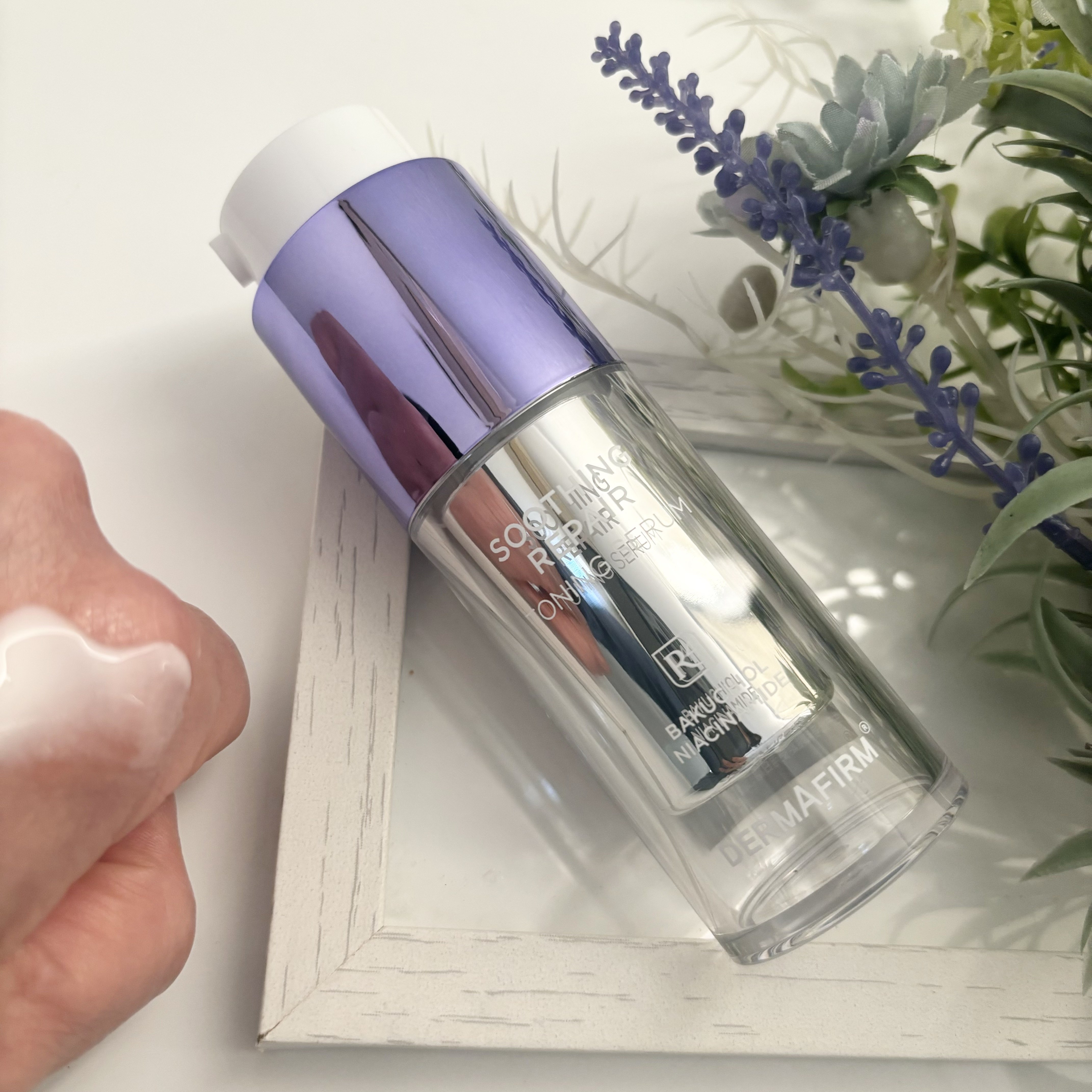 SOOTHING REPAIR TONING SERUM R4/ダーマファーム/美容液を使ったクチコミ（3枚目）