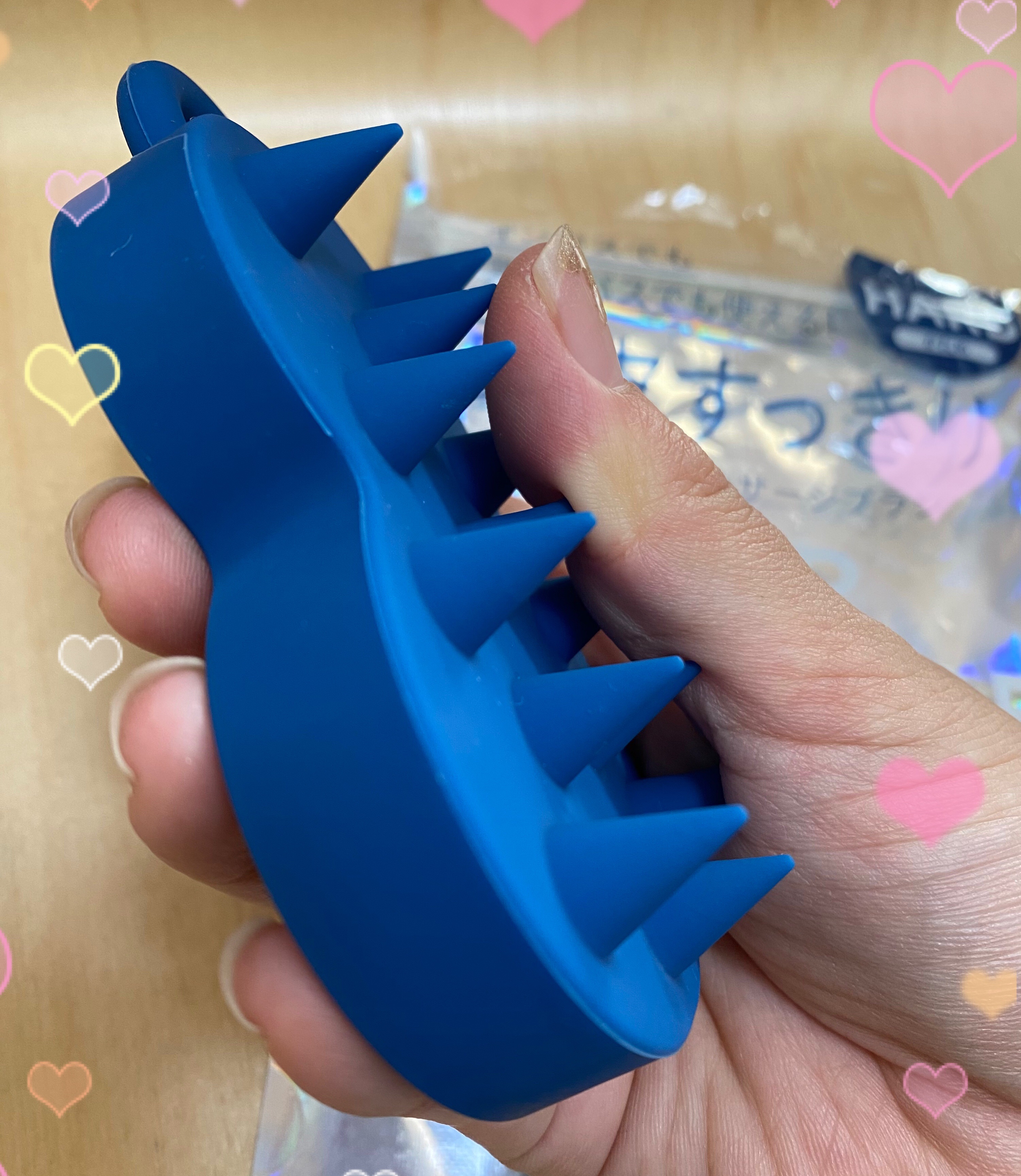 エイトザタラソ スパ やみつき 頭皮マッサージブラシ ハード/エイトザタラソ/スカルプブラシを使ったクチコミ（2枚目）