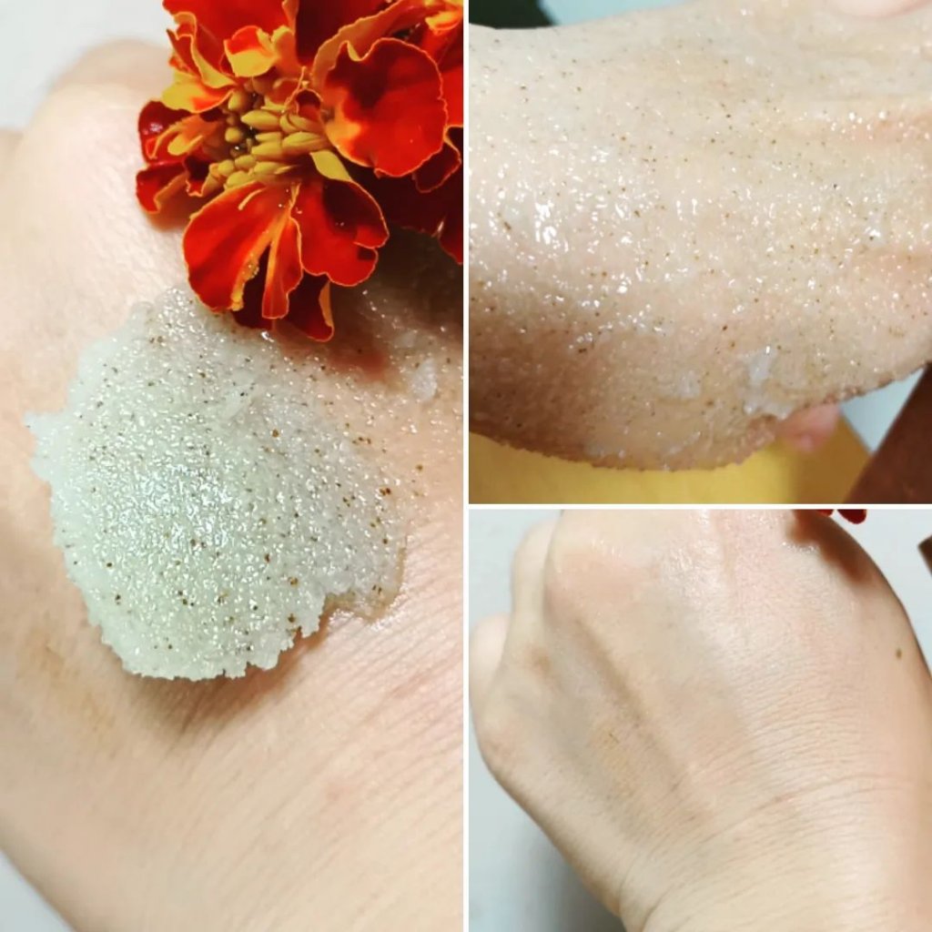 ボディスクラブ ブラッシャー クリア/アーレス/ボディスクラブを使ったクチコミ（3枚目）