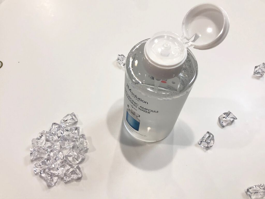 JMソリューションジャパン ヒアルロニッククレンジングウォーター/JMsolution/クレンジングウォーターを使ったクチコミ（1枚目）