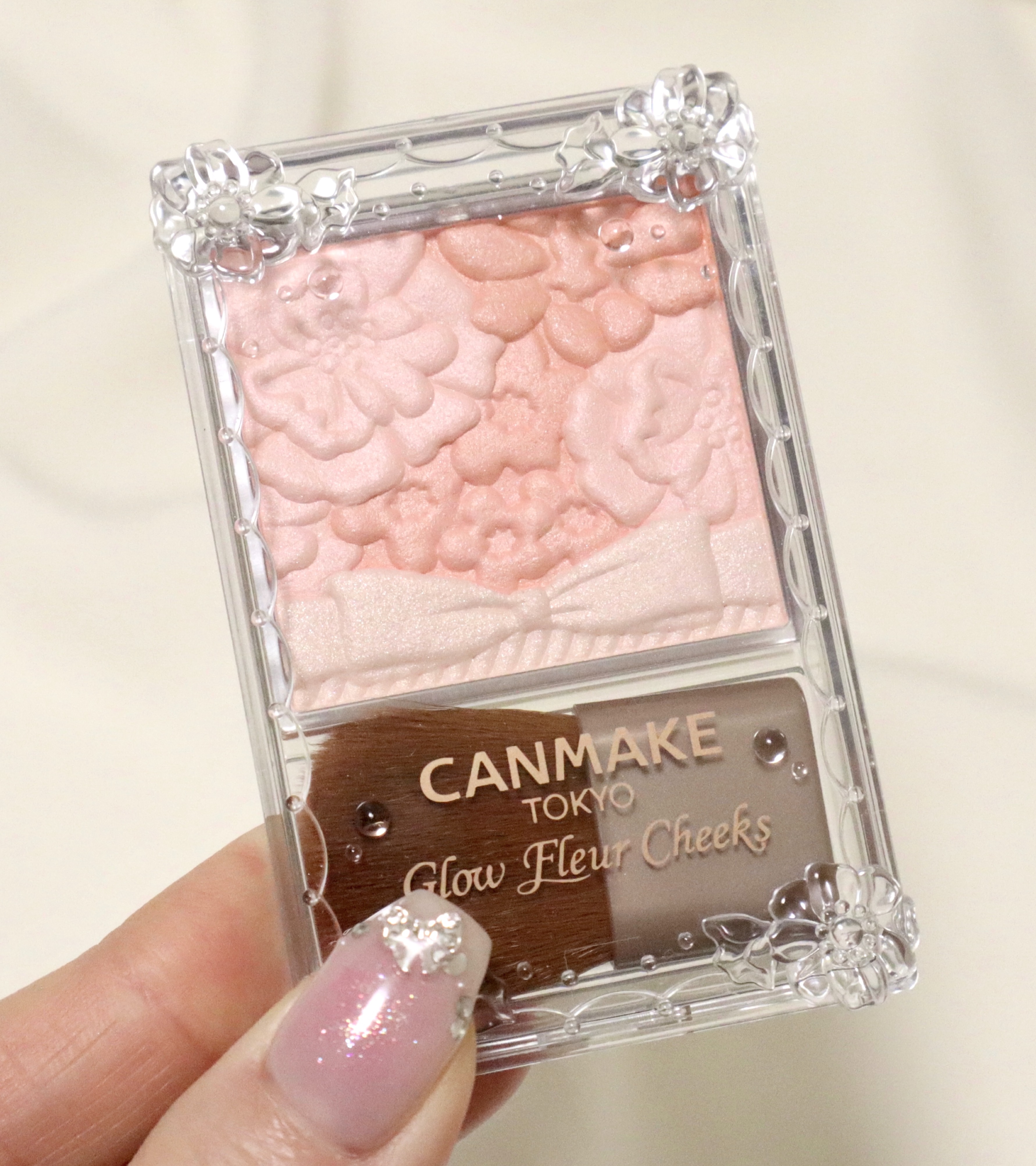 グロウフルールチークス/キャンメイク/パウダーチークを使ったクチコミ（3枚目）