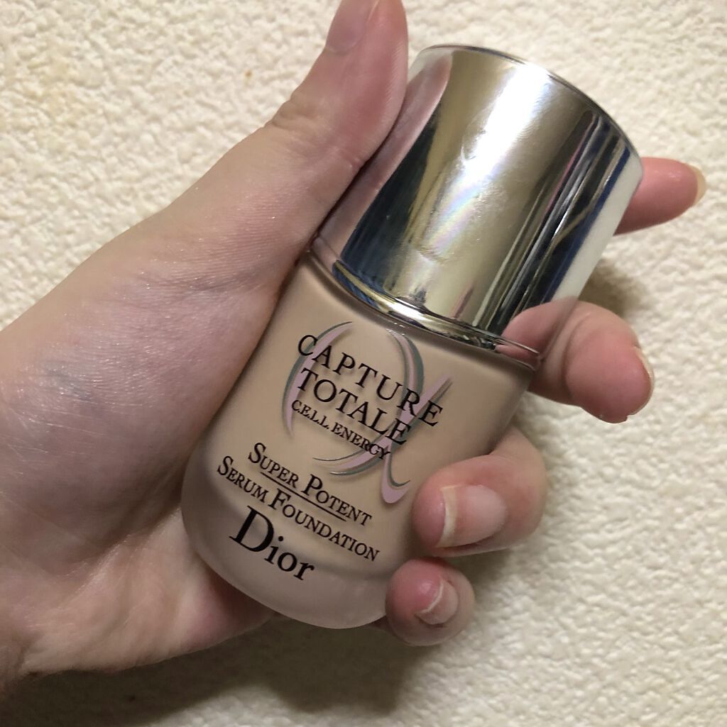 【旧】カプチュール トータル セル ENGY スーパー セラム ファンデーション/Dior/リキッドファンデーションを使ったクチコミ（1枚目）