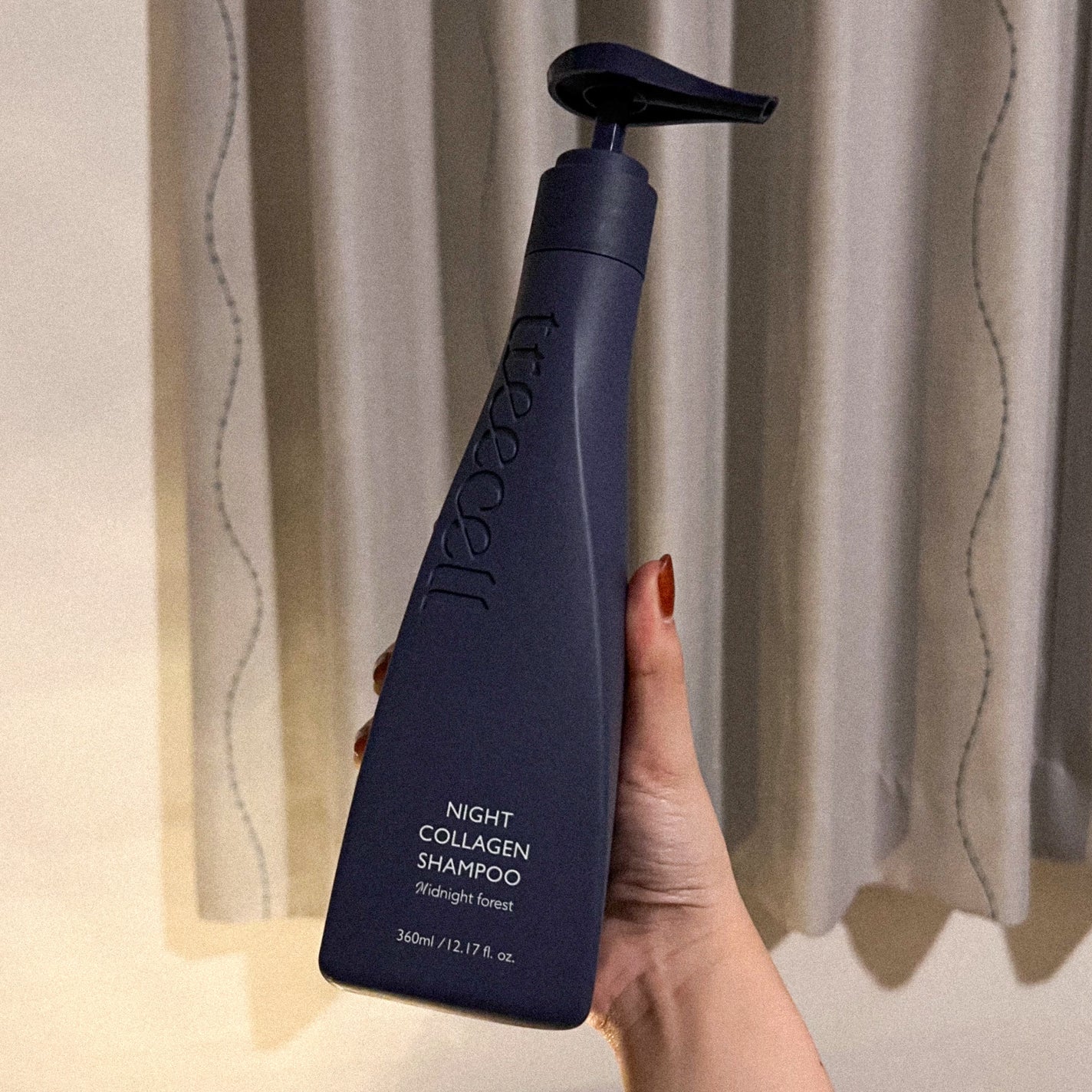 ナイトコラーゲンシャンプーミッドナイトフォレスト/treecell/市販シャンプーを使ったクチコミ(2枚目)