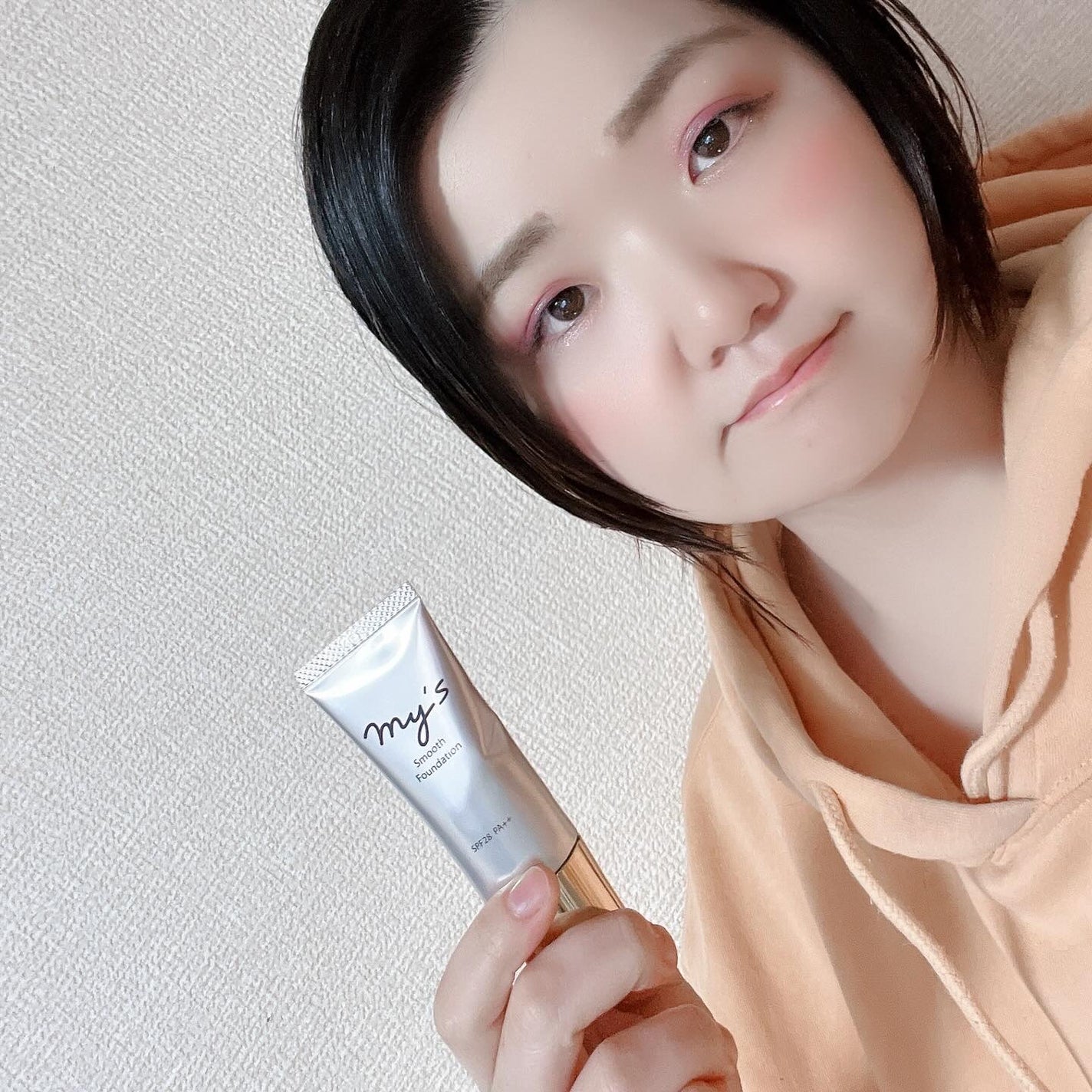 スムースファンデーション/my's/化粧下地を使ったクチコミ(4枚目)
