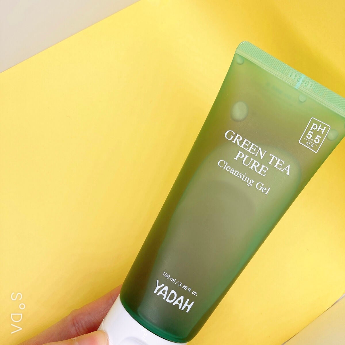 グリーンティーピュアクレンジングジェル/YADAH/クレンジングジェルを使ったクチコミ(4枚目)