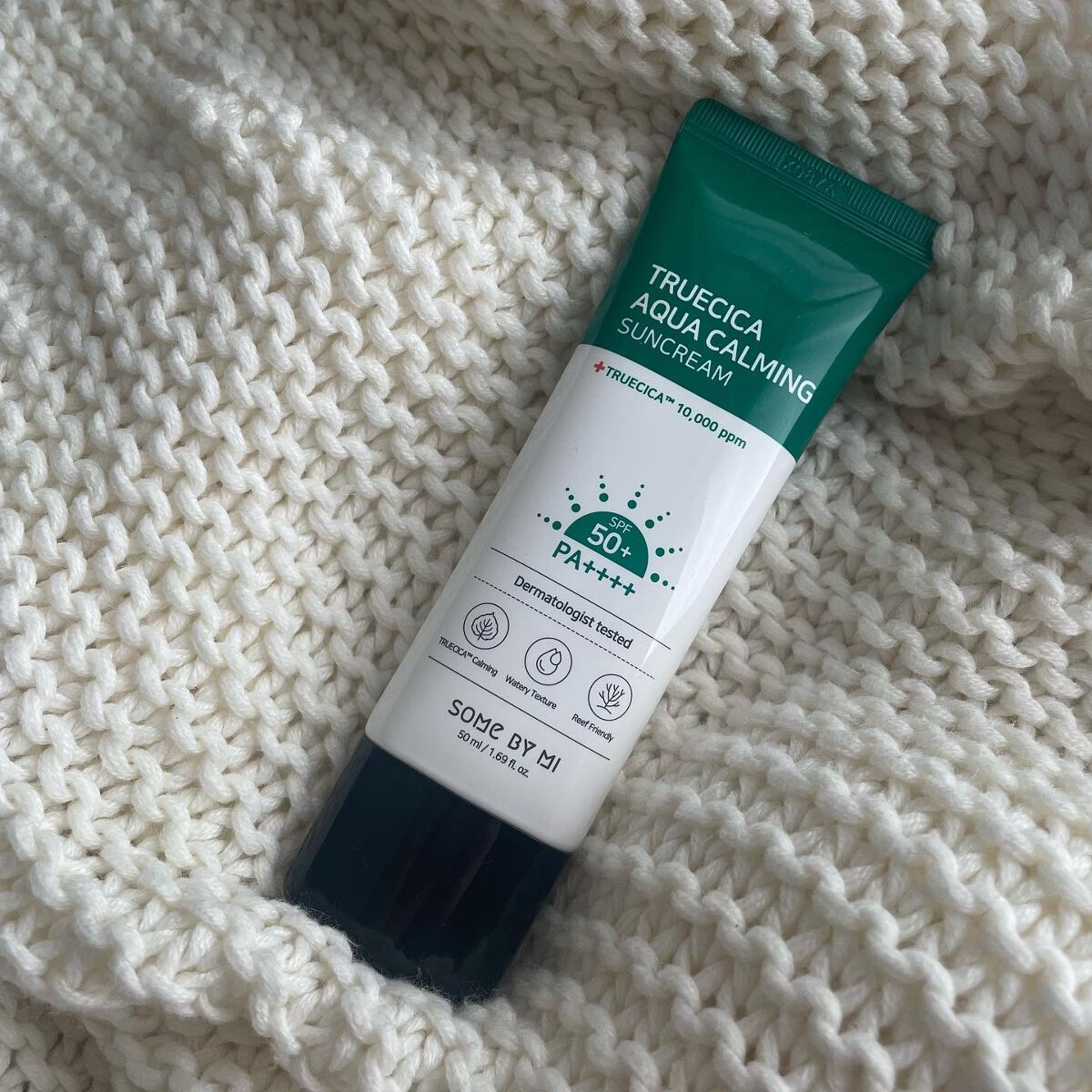 TRUECICA アクアカーミング日焼け止め/SOME BY MI/日焼け止めクリームを使ったクチコミ(1枚目)