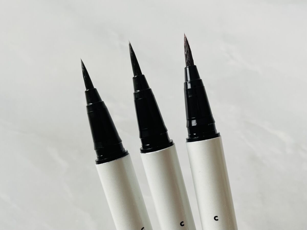 アイデザインライナー BRBK ブロンズブラック/COCOROIKI/リキッドアイライナーを使ったクチコミ（2枚目）