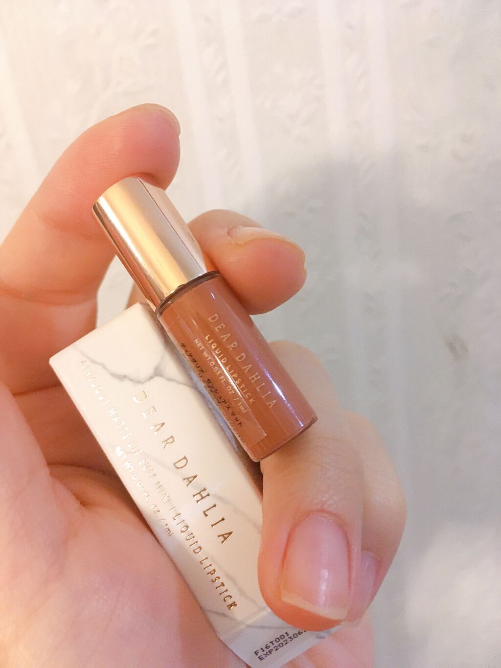 センシュアス マット リップスーツ/DEAR DAHLIA/口紅を使ったクチコミ(1枚目)