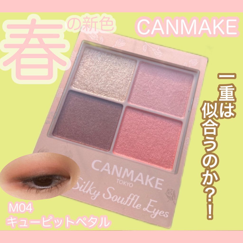 シルキースフレアイズ（マットタイプ）/キャンメイク/アイシャドウパレットを使ったクチコミ（1枚目）
