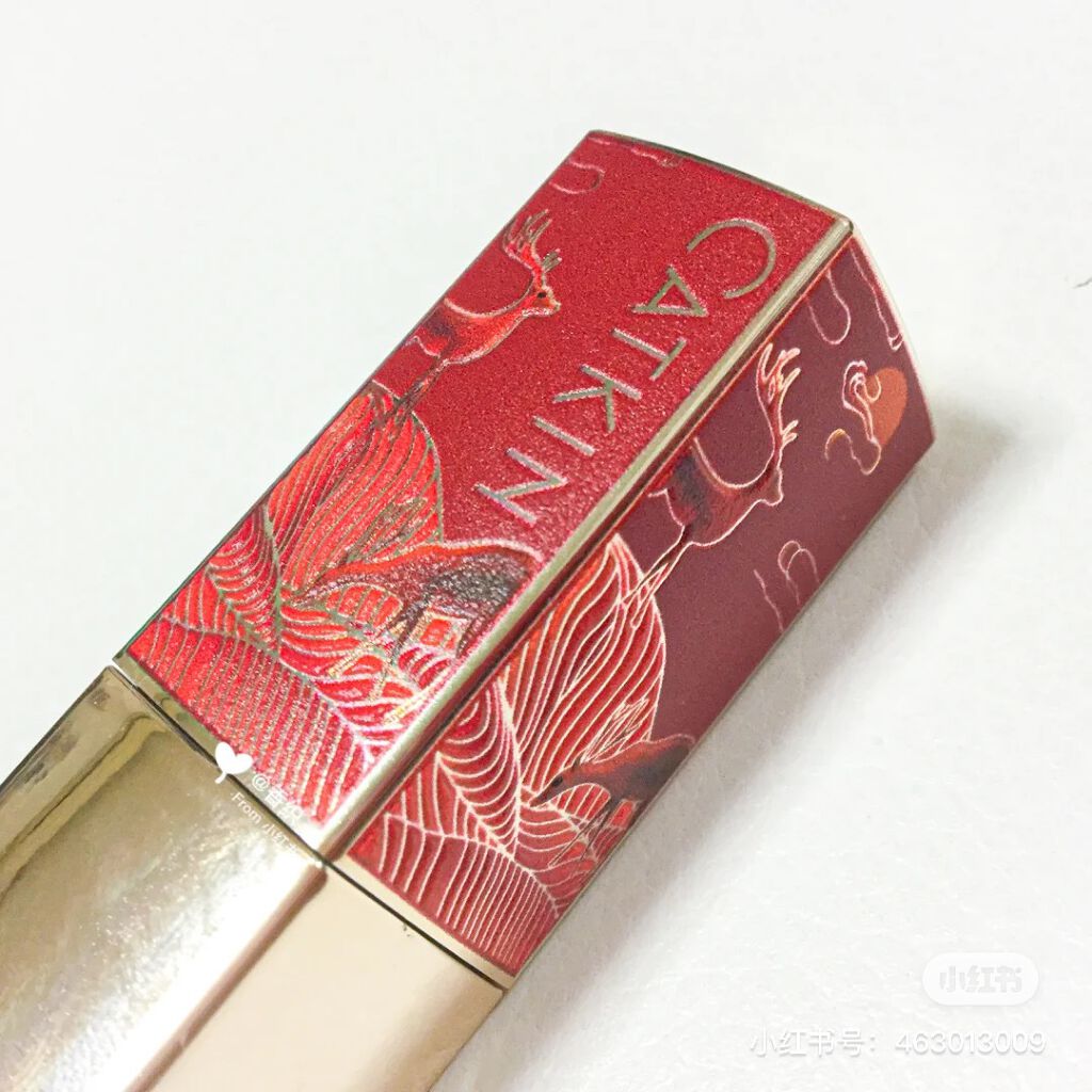 卡婷 长相思 轻羽唇釉/CATKIN/口紅を使ったクチコミ（3枚目）