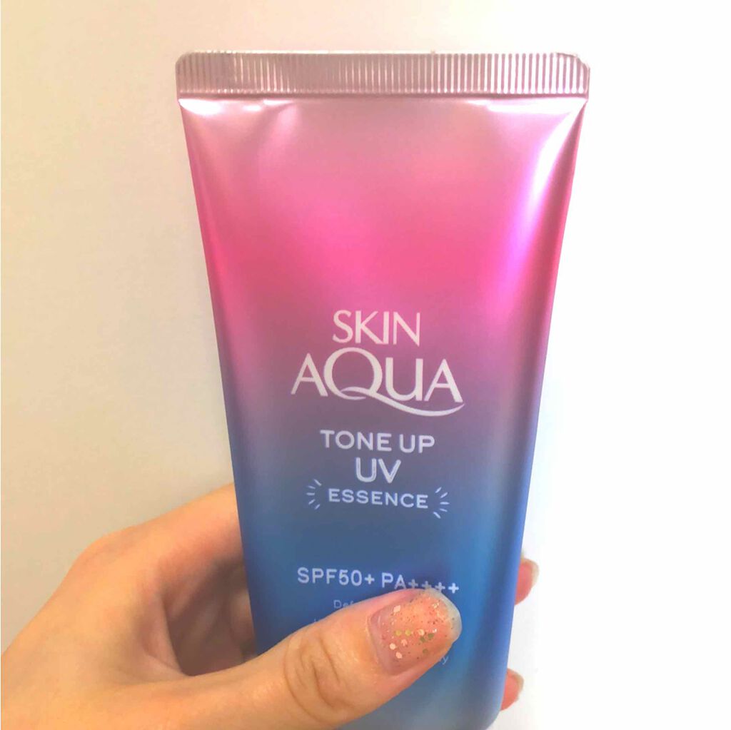 スキンアクア トーンアップUVエッセンス/スキンアクア/日焼け止めクリームを使ったクチコミ(1枚目)