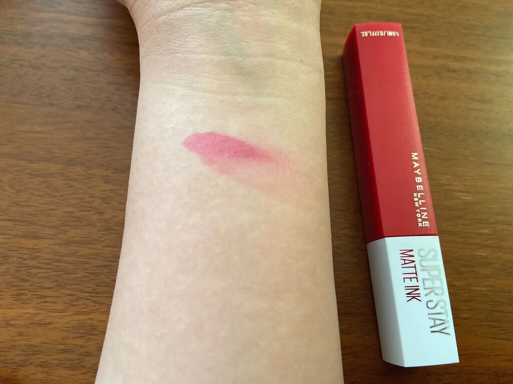 SPステイ マットインク 20/MAYBELLINE NEW YORK/口紅を使ったクチコミ（3枚目）