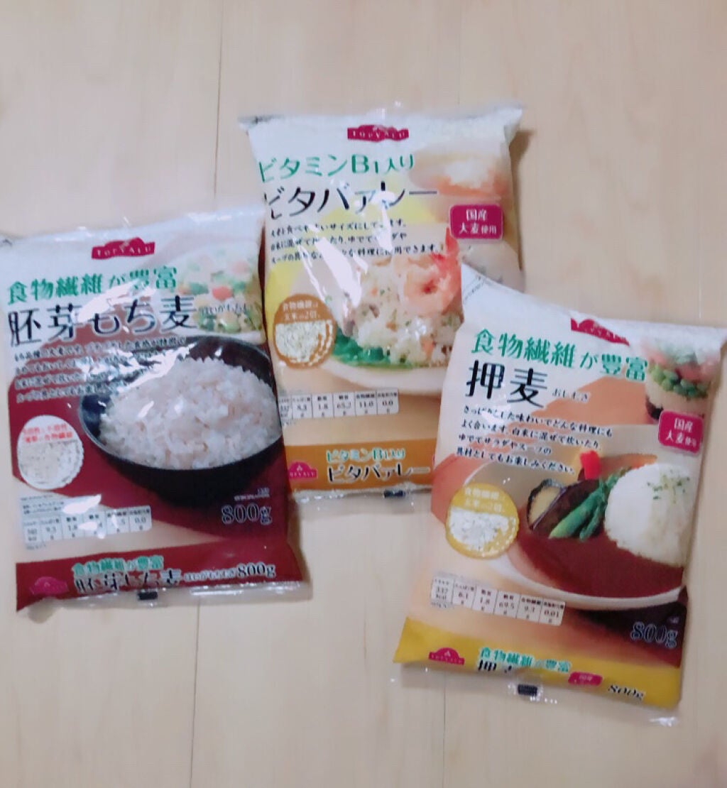 押麦/トップバリュ/食品を使ったクチコミ(1枚目)