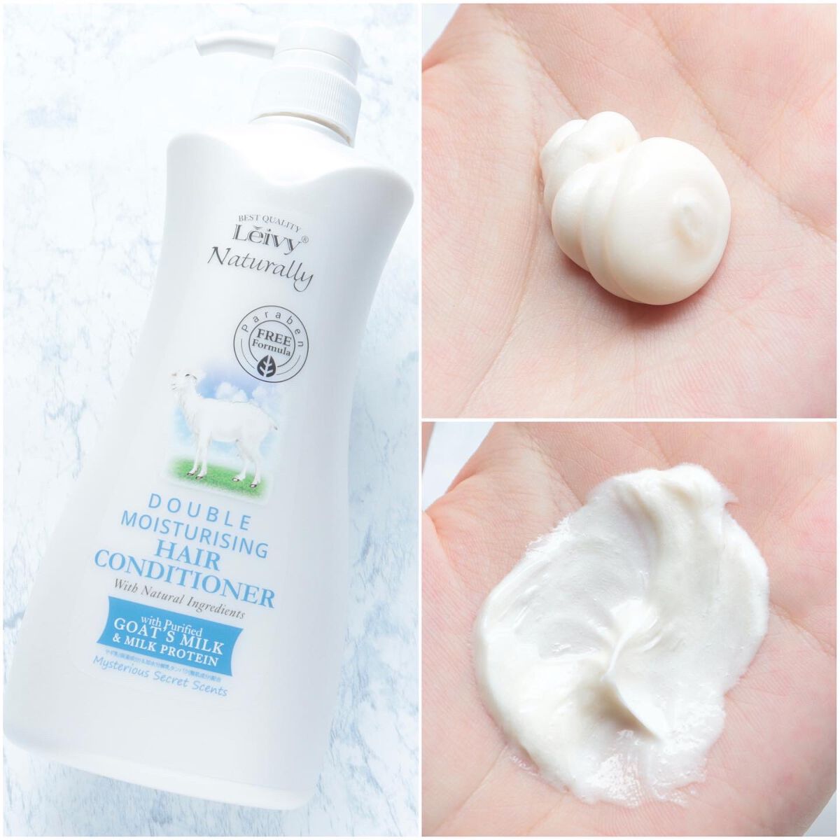 レイヴィー ヘアシャンプー ゴートミルク/Leivy/市販シャンプーを使ったクチコミ（3枚目）