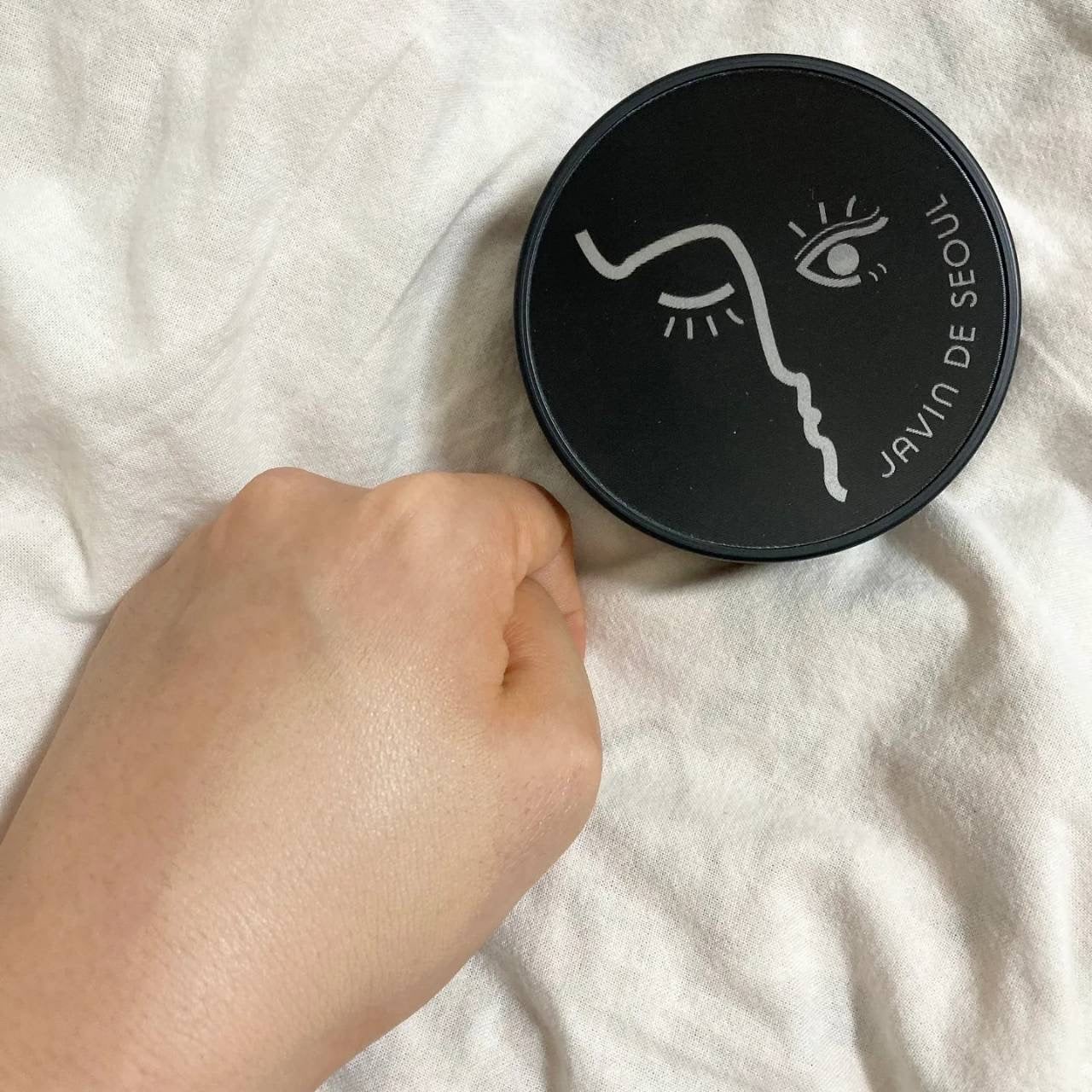 ジャビンドゥソウル ウインクファンデーションパクト/Javin De Seoul/クッションファンデーションを使ったクチコミ(4枚目)