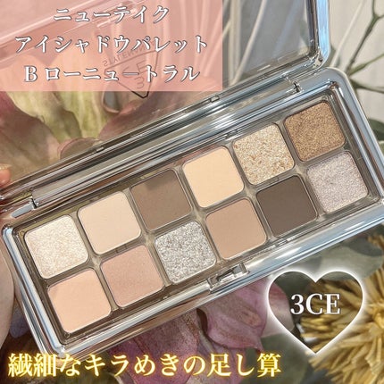 3CE ニューテイク アイシャドウパレット/3CE/アイシャドウパレットを使ったクチコミ(1枚目)