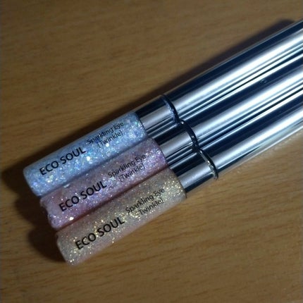 エコソウルスパークリングアイ トゥインクル/the SAEM/リキッドアイシャドウを使ったクチコミ(1枚目)