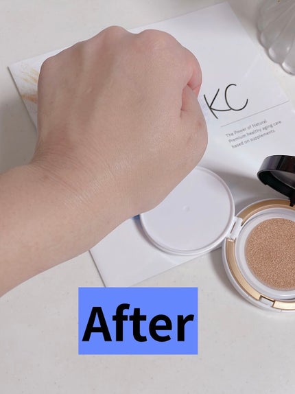 SIWA-KC オールインワンクッション/ハーブ健康本舗/クッションファンデーションを使ったクチコミ(5枚目)