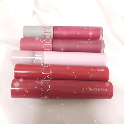 ジューシーラスティングティント/rom&nd/リップティントを使ったクチコミ(2枚目)