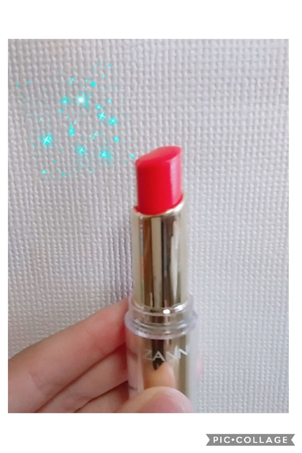 ラスティンググロスリップ/CEZANNE/口紅を使ったクチコミ(2枚目)