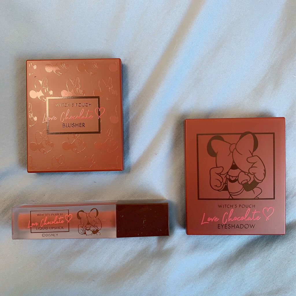 Love Chocolate ブラッシャー アーモンドチョコレート/Witch's Pouch/パウダーチークを使ったクチコミ（2枚目）