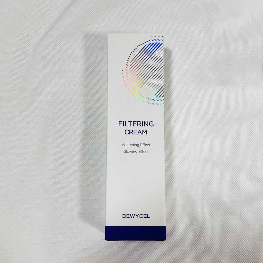 フィルタリングクリーム/DEWYCEL/日焼け止めクリームを使ったクチコミ（2枚目）