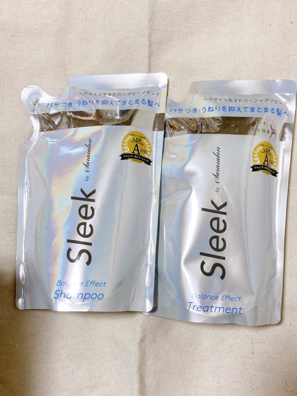 バランスエフェクトシャンプー/トリートメント/スリーク by サラサロン/市販シャンプーを使ったクチコミ(1枚目)