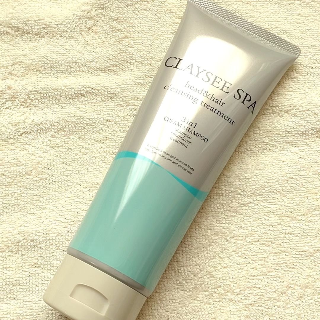 ヘッド＆ヘアクレンジングトリートメント モイスト/CLAYSEE SPA/市販シャンプーを使ったクチコミ（1枚目）