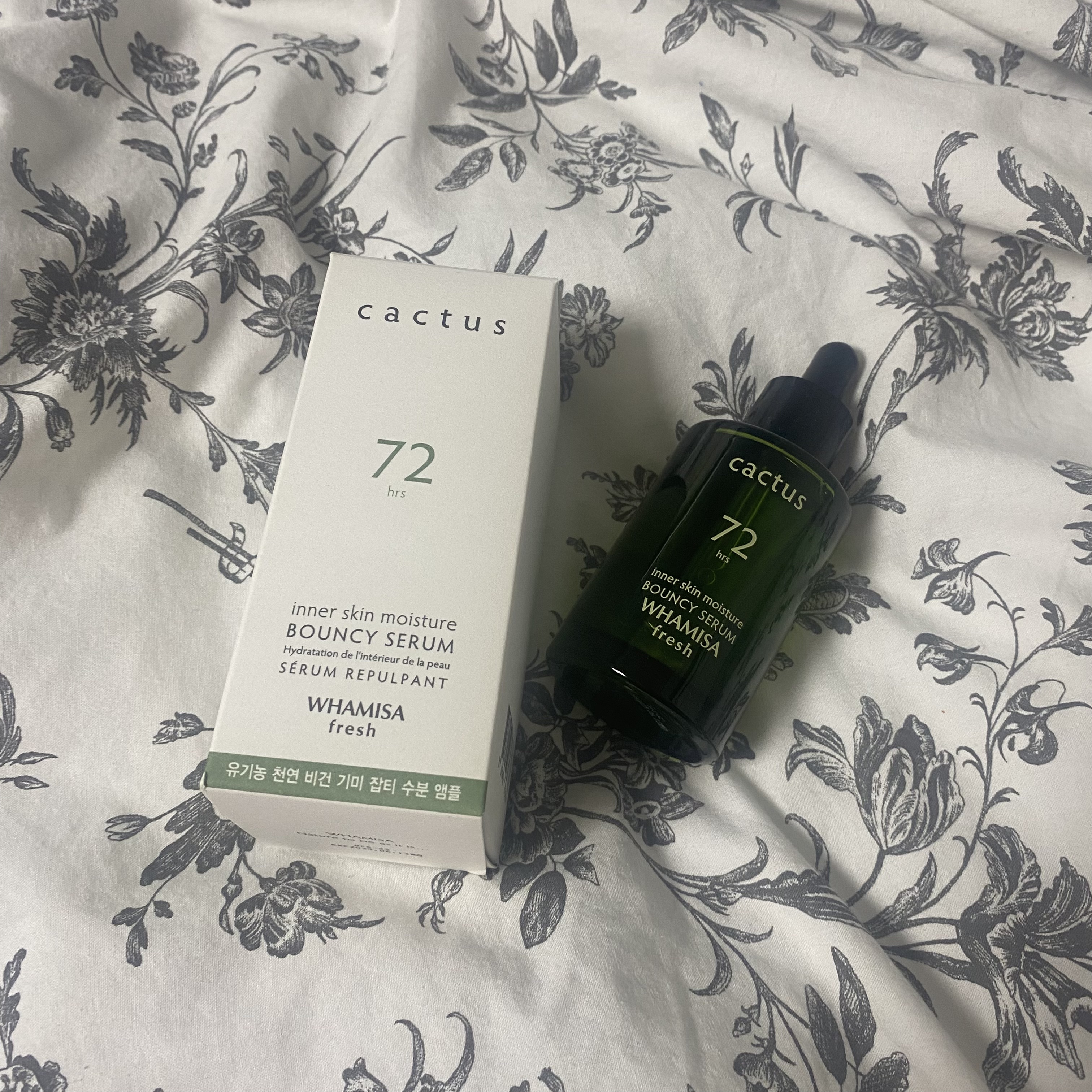 WHAMISA サボテンバウンシーセラムのクチコミ「【使った商品】　
WHAMISAサボテンバウンシーセラム

【どんな人におすすめ？】
✓肌の内.....」（1枚目）