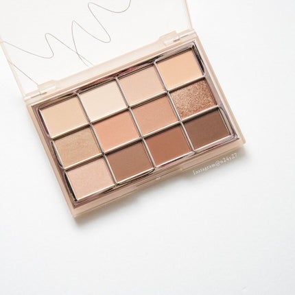 ソフトブラーリングアイパレット/wakemake/アイシャドウパレットを使ったクチコミ(2枚目)