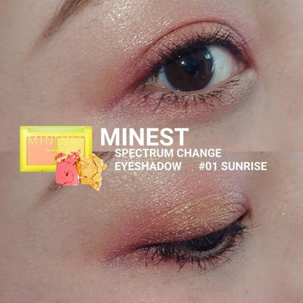 スペクトルチェンジアイシャドウ/MINEST/アイシャドウパレットを使ったクチコミ(1枚目)