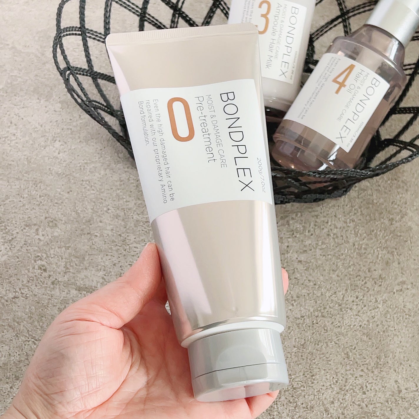 モイスト&ダメージケア プレヘアトリートメント/ボンドプレックス/洗い流すヘアトリートメントを使ったクチコミ(2枚目)