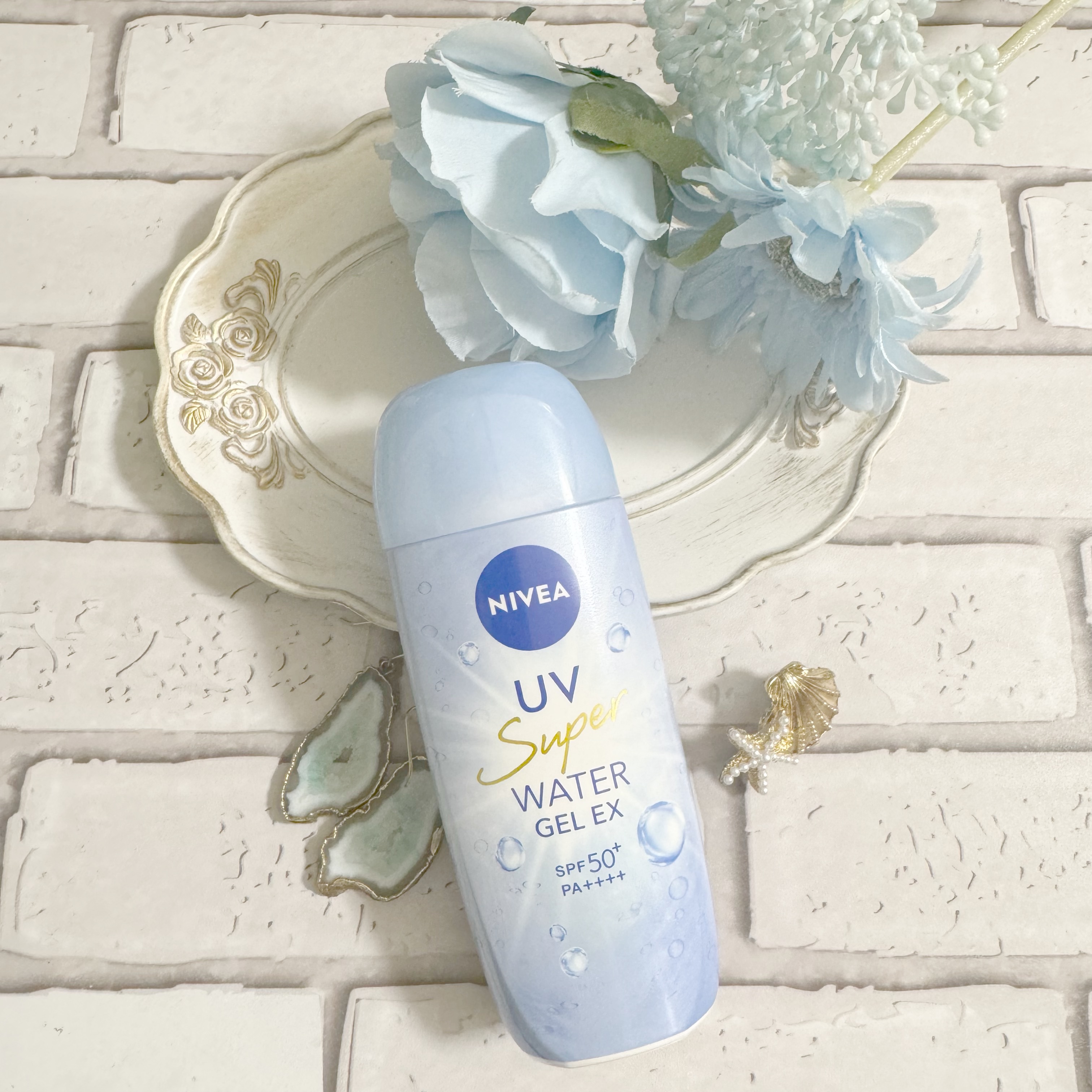 ニベアUV ウォータージェルEX/ニベア/日焼け止めジェルを使ったクチコミ（1枚目）