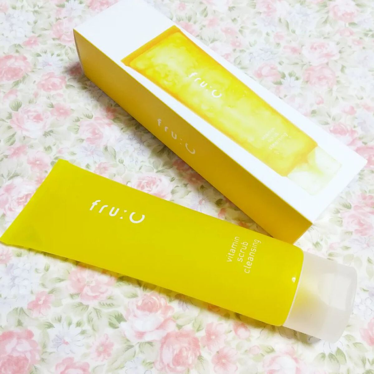 ビタミンスクラブクレンジング/Fru:C/クレンジングジェルを使ったクチコミ（1枚目）