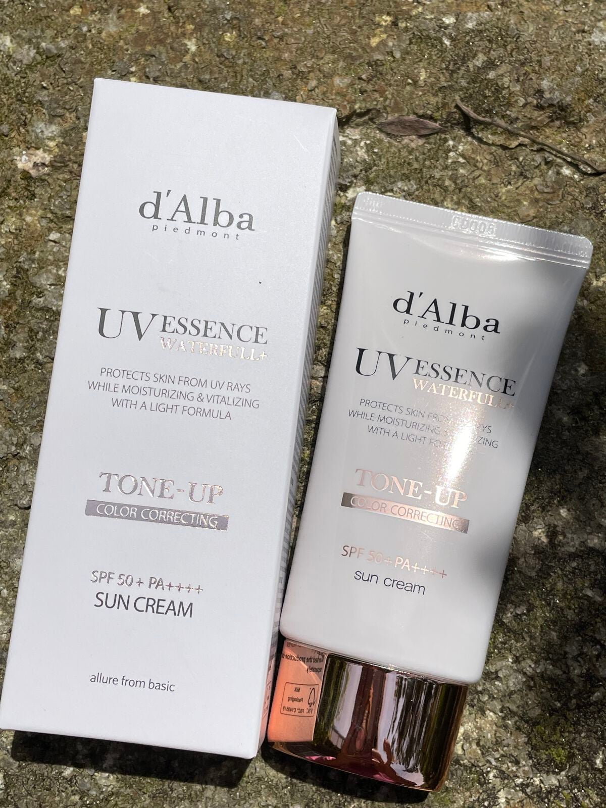 ウォータフルトーンアップサンクリーム/ダルバ/日焼け止めクリームを使ったクチコミ(4枚目)