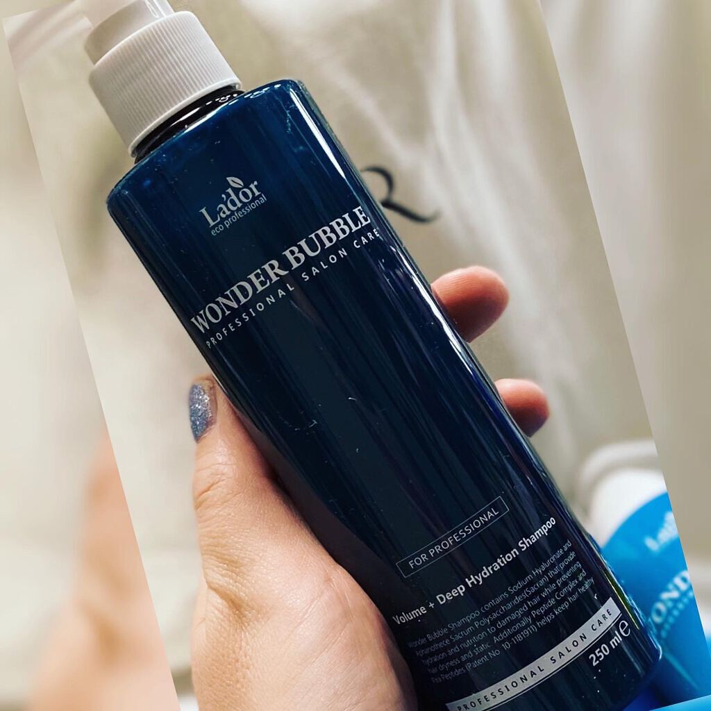 WONDER BALM/La'dor/洗い流すヘアトリートメントを使ったクチコミ(3枚目)