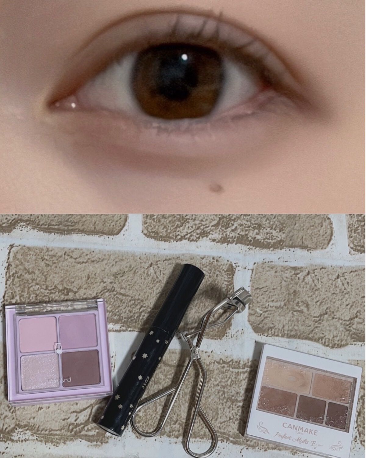 ベターザンアイズ ミルクシリーズ/rom&nd/アイシャドウパレットを使ったクチコミ（2枚目）