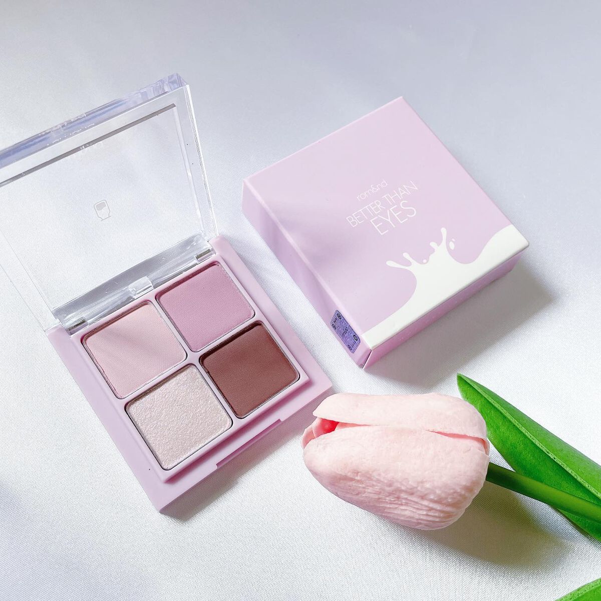 ベターザンアイズ ミルクシリーズ/rom&nd/アイシャドウパレットを使ったクチコミ(1枚目)