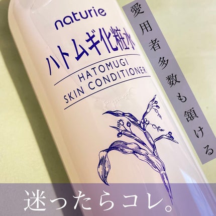 ハトムギ化粧水(ナチュリエ スキンコンディショナー R )/ナチュリエ/化粧水を使ったクチコミ(1枚目)