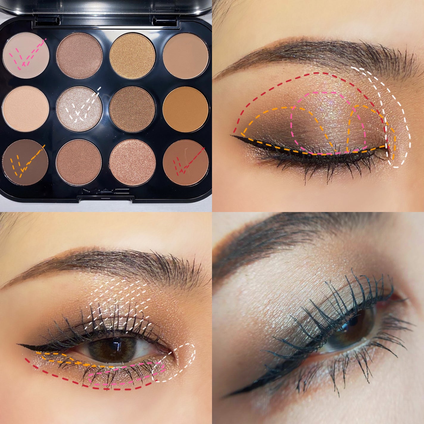 コネクト イン カラー アイシャドウ パレット × 12/M・A・C/アイシャドウパレットを使ったクチコミ(5枚目)