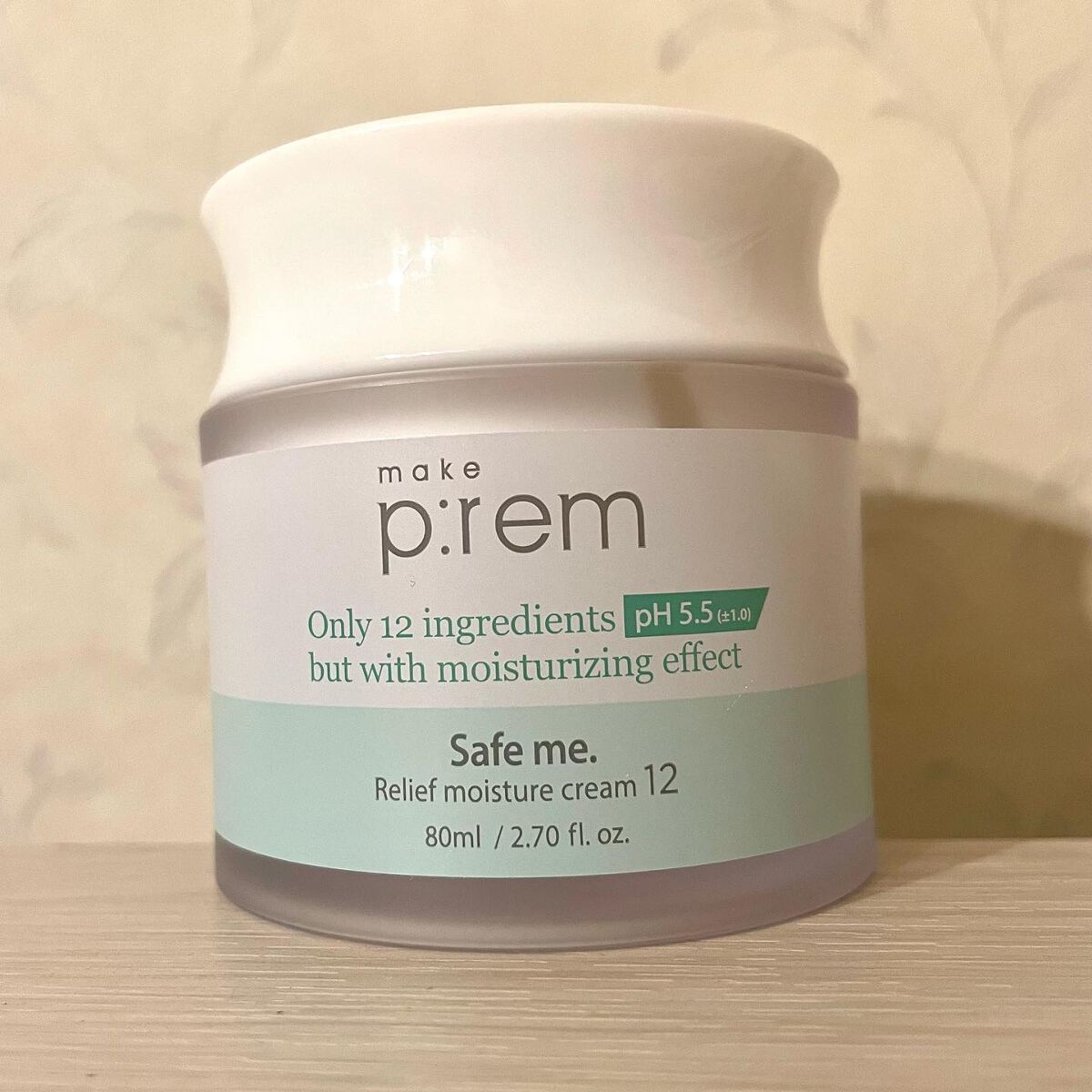 セイフミー リリーフモイスチャークリーム12/make prem/フェイスクリームを使ったクチコミ（1枚目）