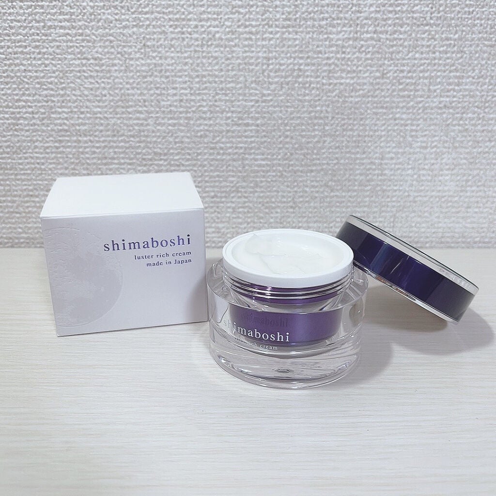 ラスターリッチクリーム/shimaboshi/フェイスクリームを使ったクチコミ(2枚目)