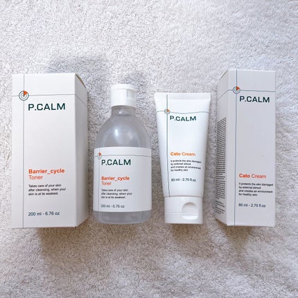 カトクリーム/P.CALM/フェイスクリームを使ったクチコミ(1枚目)