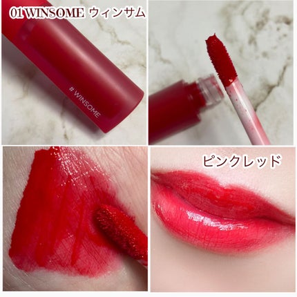 ホリカホリカ ハートクラッシュグローティントエアー/HOLIKA HOLIKA/リップティントを使ったクチコミ(3枚目)