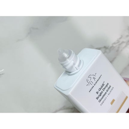 ビーゴールディ ブライト ドロップス/Drunk Elephant/美容液を使ったクチコミ(4枚目)