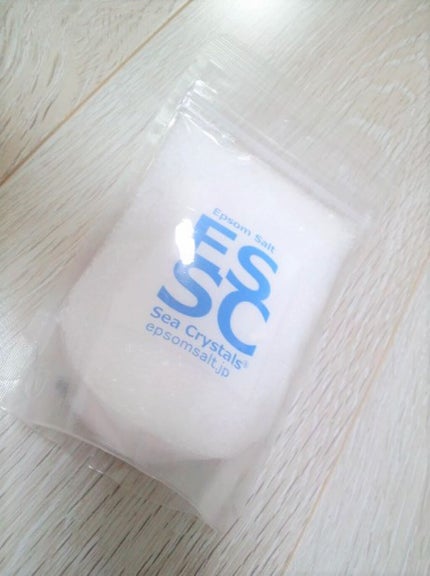シークリスタルス エプソムソルト オリジナル/sea crystals/無機塩系入浴剤を使ったクチコミ(1枚目)