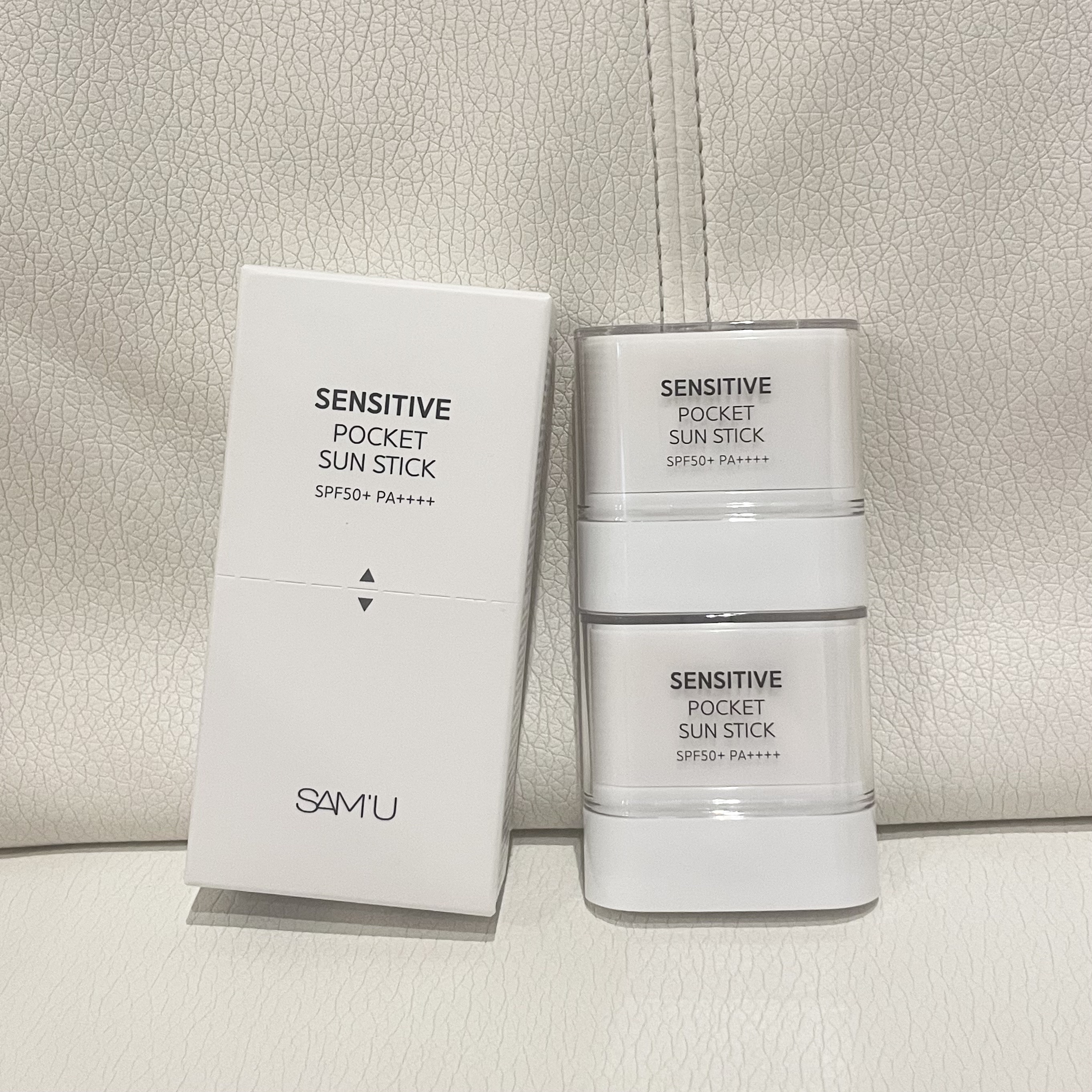 センシティブポケットサンスティック/SAM'U/日焼け止めスティックを使ったクチコミ（1枚目）