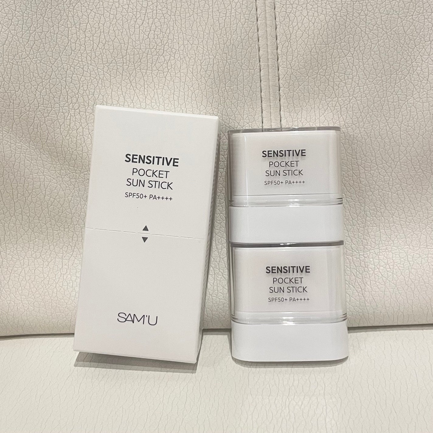 センシティブポケットサンスティック/SAM'U/日焼け止めスティックを使ったクチコミ(1枚目)