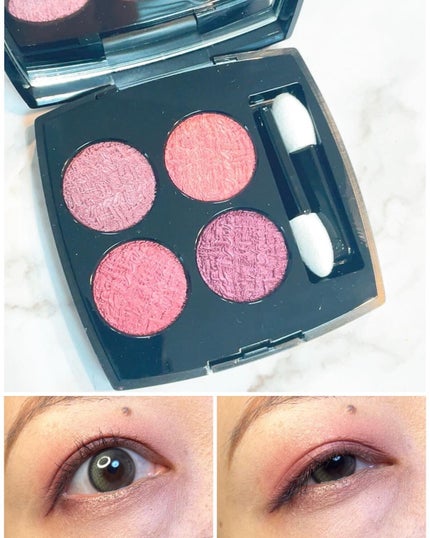 レ キャトル オンブル ツイード/CHANEL/アイシャドウパレットを使ったクチコミ(1枚目)